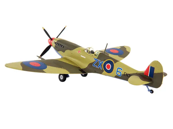 Supermarine Spitfire MK IXC Fighter Aircraft "Royal Air Force Ldr. Stanislav Skalsk Polish Combat Team North Africa" (1943) 1/72 Diecast Model by JC Wings #3