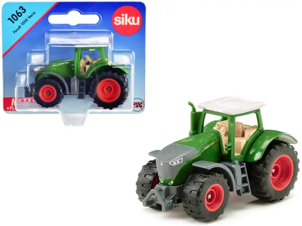 Fendt 1050 Vario Tractor Green with White Top Diecast Model by Siku #1