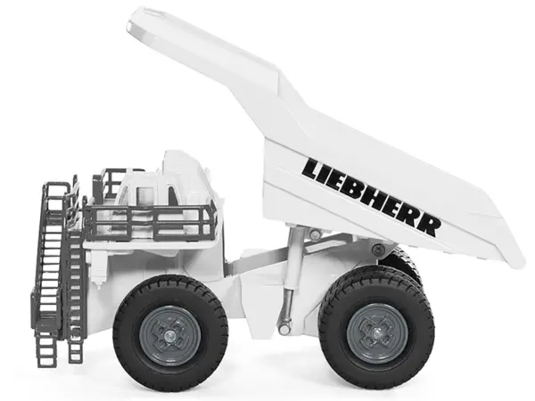 Liebherr T 264 Mining Truck White 1/87 (HO) Diecast Model by Siku #3