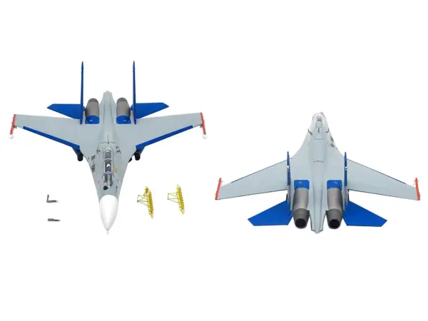 Sukhoi Su-30LL Flanker-C Fighter Aircraft "Gromov Flight Research Institute Ramenskoye AB Russia" (1997) 1/72 Diecast Model by JC Wings #5