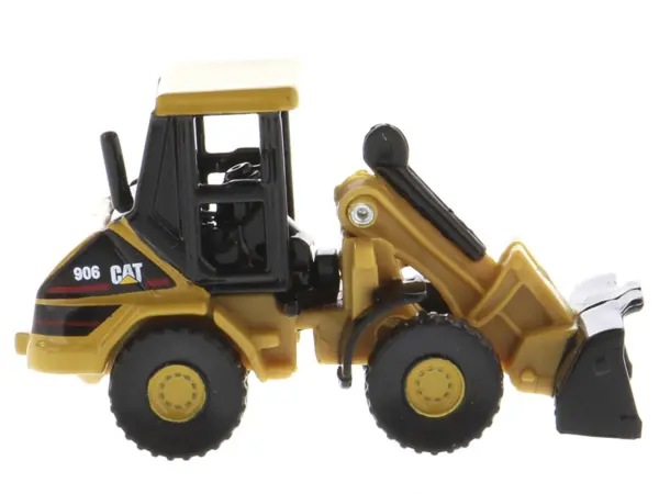CAT Caterpillar 906 Wheel Loader Yellow "Micro-Constructor" Series Diecast Model by Diecast Masters #2