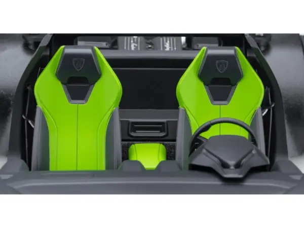 Lamborghini Huracan GT "LB-Silhouette Works" Pearl Green Metallic with Black Top 1/18 Model Car by Autoart #4