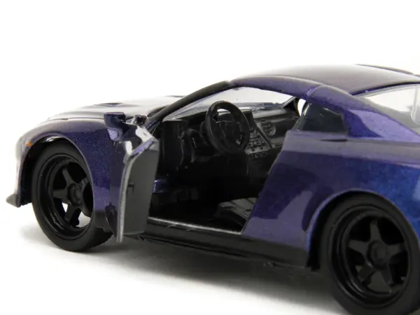 2009 Nissan GT-R (R35) Purple Metallic "Pink Slips" Series 1/32 Diecast Model Car by Jada #3