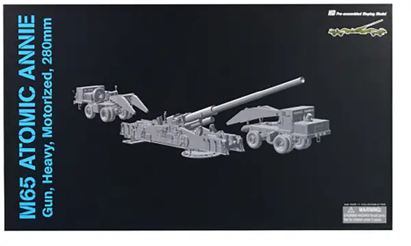 United States M65 Atomic Cannon "Atomic Annie" Artillery Olive Drab "Traveling Mode" US Army "NEO Dragon Armor" Series 1/72 Plastic Model by Dragon Models #3