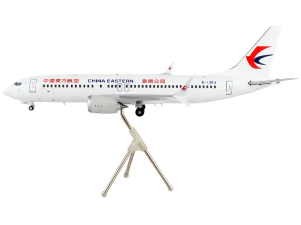 Boeing 737 MAX 8 Commercial Aircraft "China Eastern Airlines" White "Gemini 200" Series 1/200 Diecast Model Airplane by GeminiJets #2