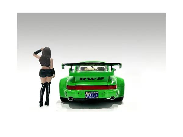 "Auto Salon Girls" Figure 2 for 1/18 Scale Models by American Diorama #2