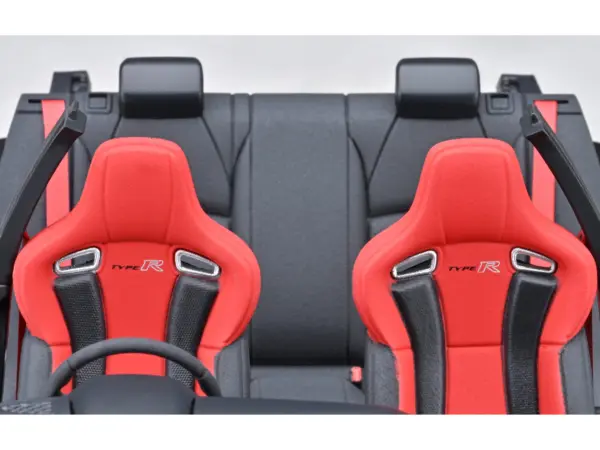 2021 Honda Civic Type R (FK8) RHD (Right Hand Drive) Sunlight Yellow Limited Edition 1/18 Model Car by Autoart #3