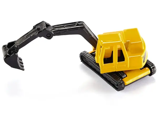 Excavator Yellow and Black Diecast Model by Siku #2