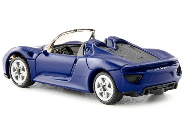 Porsche 918 Spyder Matt Blue Diecast Model Car by Siku #3