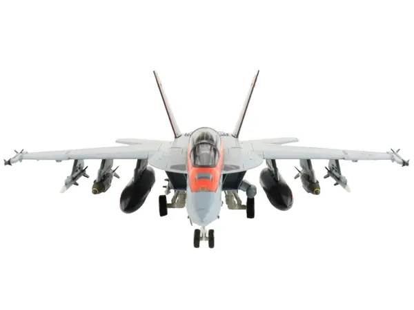 Boeing F/A-18F Super Hornet Fighter Aircraft "VFA-94 'Mighty Strikes' USS Nimitz" (2021) United States Navy "Air Power Series" 1/72 Diecast Model by Hobby Master #3
