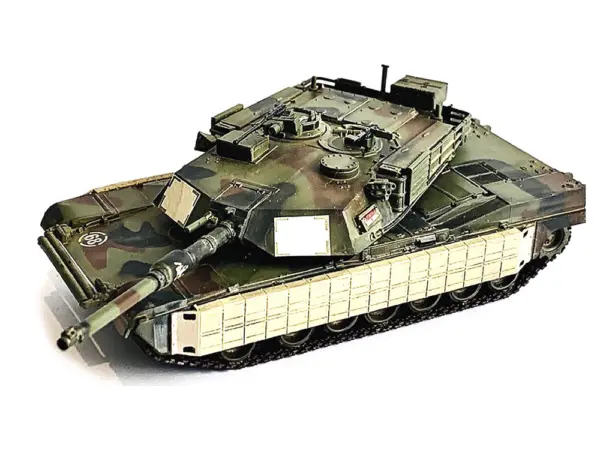 United States M1A1 AIM TUSK Tank "1-4 Cav 'Quarterhorse' 1st Infantry Division Iraq" (2004) "NEO Dragon Armor" Series 1/72 Plastic Model by Dragon Models #3