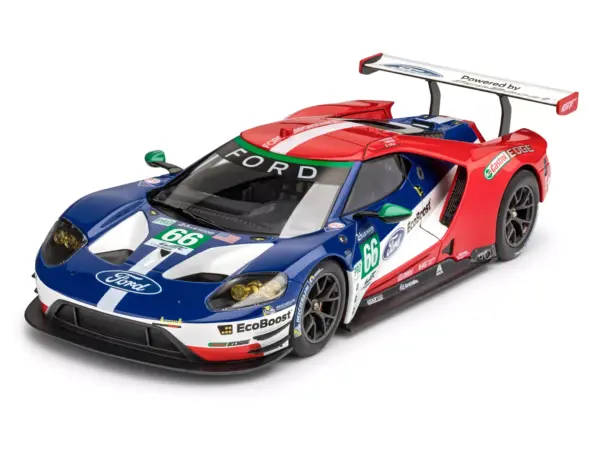 Level 4 Model Kit Ford GT "24 Hours of Le Mans" (2017) 1/24 Scale Model by Revell #5