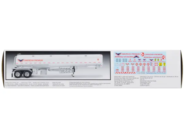 Level 4 Model Kit Fruehauf 40' Tanker Trailer 1/32 Scale Model by Revell #3