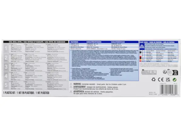 Level 4 Model Kit Fruehauf 40' Tanker Trailer 1/32 Scale Model by Revell #5