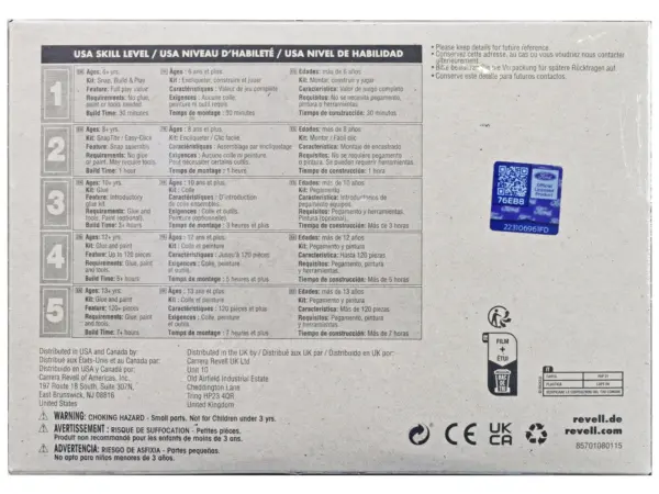 Level 5 Model Kit Lincoln Mark VII LSC Pro Street 1/25 Scale Model by Revell #4