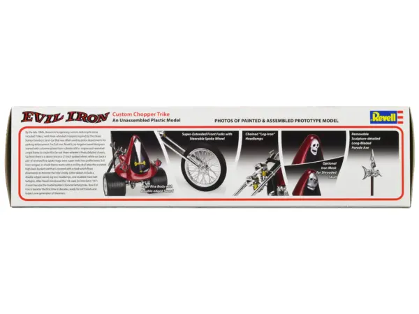 Level 5 Model Kit Evil Iron Custom Chopper Trike 1/8 Scale Model by Revell #4
