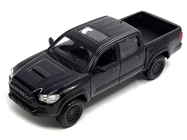 2023 Toyota Tacoma TRD PRO Pickup Truck Black Metallic with Sunroof "Special Edition" Series 1/27 Diecast Model Car by Maisto #2