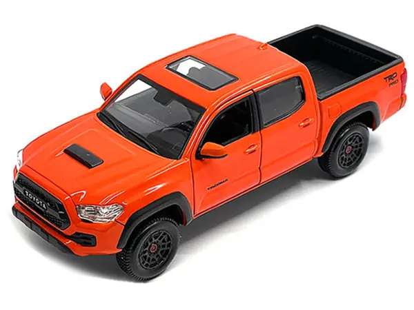 2023 Toyota Tacoma TRD PRO Pickup Truck Solar Octane Orange with Sunroof "Special Edition" Series 1/27 Diecast Model Car by Maisto #2
