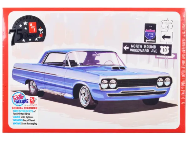 Skill 2 Model Kit 1964 Chevrolet Impala "Super Street Rod" 3-in-1 Kit 1/25 Scale Model by AMT #1