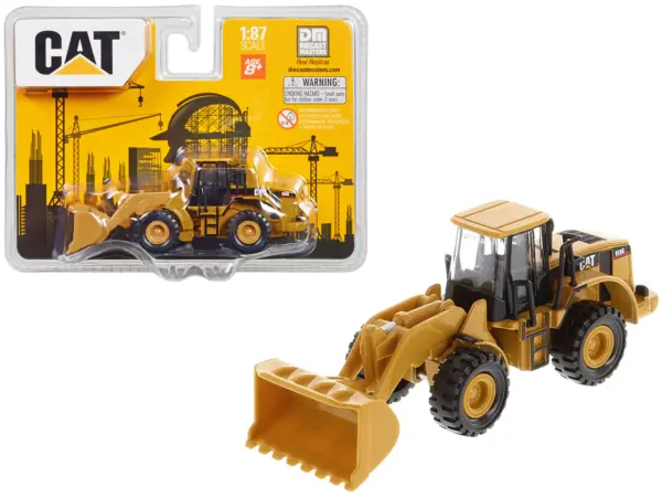 CAT Caterpillar 950G Series II Wheel Loader Yellow 1/87 (HO) Diecast Model by Diecast Masters #1