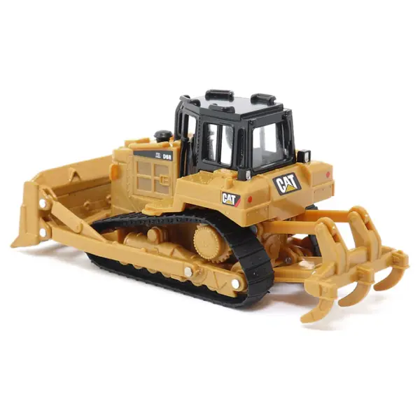 CAT Caterpillar D6R Track-Type Tractor Yellow and Black 1/64 Diecast Model by Diecast Masters #4