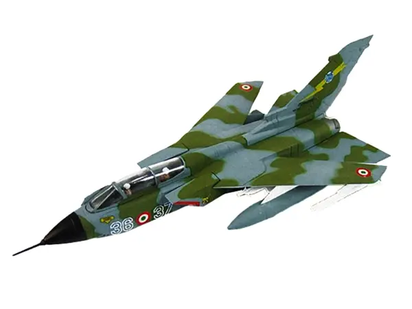 Panavia Tornado IDS Aircraft "156 Gruppo 'Le Linci' 36 Stormo" (1990) Aeronautica Militare Italiana (Italian Air Force) 1/100 Diecast Model by Hachette Collections #3