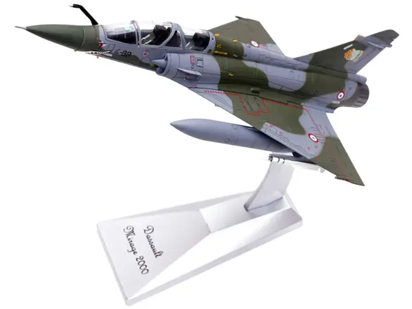 Dassault Mirage 2000N Fighter Aircraft "Escadron de Chasse 2/4 La Fayette Luxeuil" (2004) French Air Force "Wing" Series 1/72 Diecast Model by Panzerkampf #5