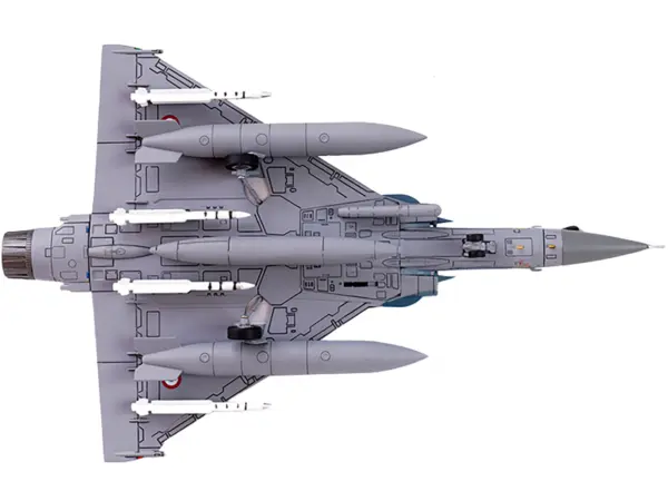 Dassault Mirage 2000-5F Fighter Aircraft "2-FK Cigognes" French Air Force "Wing" Series 1/72 Diecast Model by Panzerkampf #4