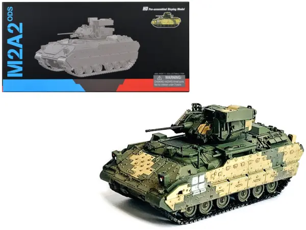 Ukraine M2A2 ODS Light Tank 3-Tone Camouflage "NEO Dragon Armor" Series 1/72 Plastic Model by Dragon Models #1