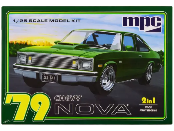 Skill 2 Model Kit 1979 Chevrolet Nova 2-in-1 Kit 1/25 Scale Model by MPC #1