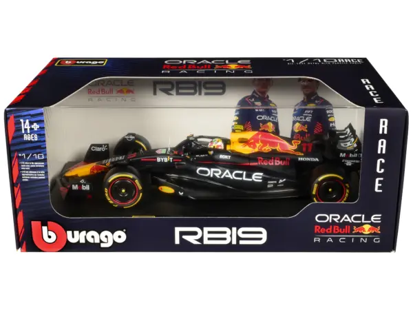 Red Bull Racing RB19 #11 Sergio Perez "Oracle" Formula One F1 World Championship (2023) "Race" Series 1/18 Diecast Model Car by Bburago #1