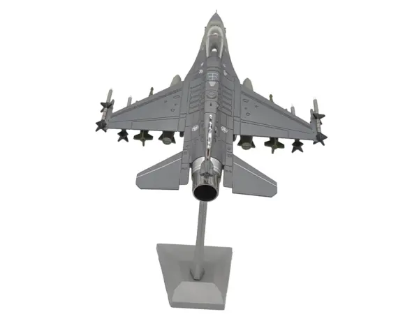 General Dynamics F-16D Fighting Falcon Fighter Aircraft "425th Fighter Squadron Best of Both Worlds Peace Carvin II 25th Anniversary Livery 56th Fighter Wing Luke AFB" (2018) United States Air Force 1/72 Diecast Model Airplane #5