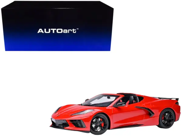 2020 Chevrolet Corvette C8 Stingray Torch Red 1/18 Model Car by Autoart #1