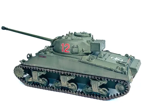 British Sherman Firefly Vc Tank #12 "3 Troop A Sqd. Northamptonshire Yeomanry France" (1944) "NEO Dragon Armor" Series 1/72 Plastic Model by Dragon Models #2