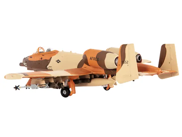 Fairchild Republic A-10C Thunderbolt II Attack Aircraft "917th Tactical Fighter Wing Operation Desert Storm" (1990) United States Air Force 1/144 Diecast Model by JC Wings #4
