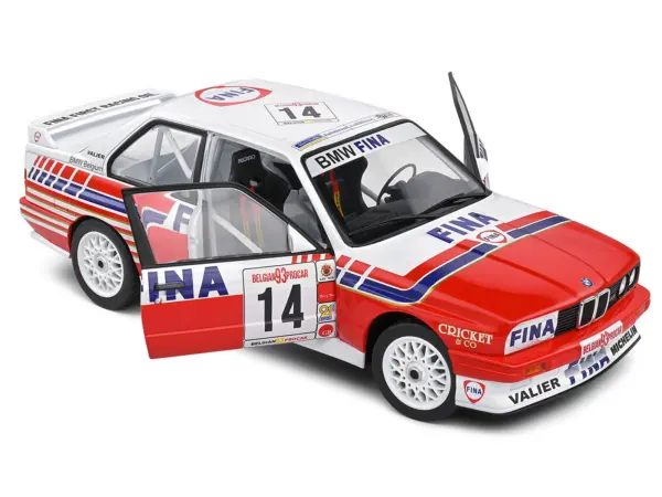 BMW E30 M3 #14 Marc Duez "Belgian Procar Championship" (1993) "Competition" Series 1/18 Diecast Model Car by Solido #2