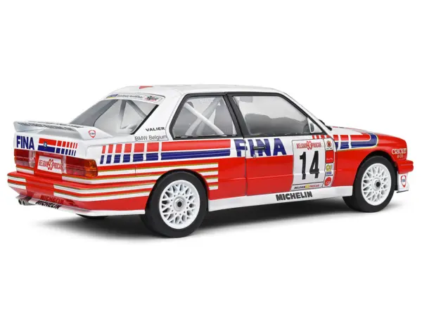 BMW E30 M3 #14 Marc Duez "Belgian Procar Championship" (1993) "Competition" Series 1/18 Diecast Model Car by Solido #4