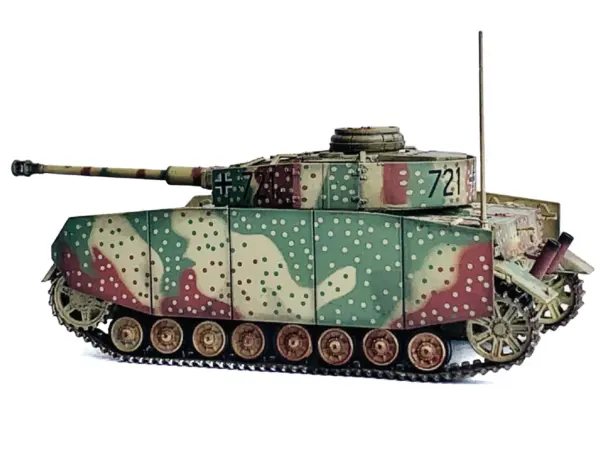 Germany Pz.Kpfw.IV Ausf.J Mid Production Tank "#721 Western Front" (1944) "NEO Dragon Armor" Series 1/72 Plastic Model by Dragon Models #2