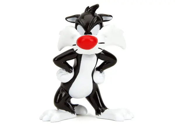 Set of 4 Diecast Figures "Looney Tunes" "Metalfigs" Series Diecast Models by Jada #2