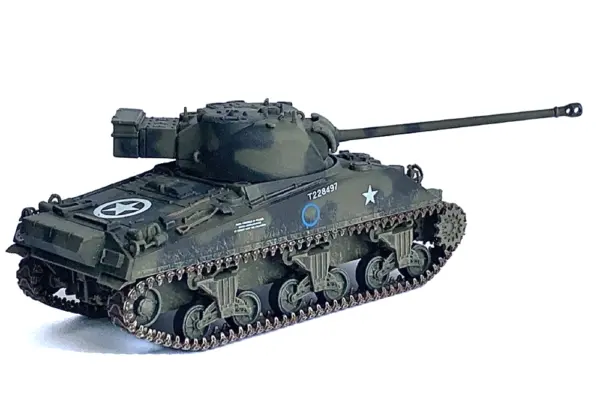 British Sherman Firefly VC Tank "1st Armoured Division Normandy France" (1944) "NEO Dragon Armor" Series 1/72 Plastic Model by Dragon Models #4