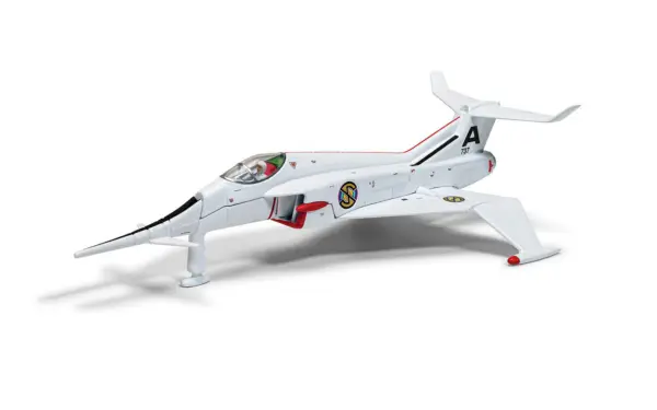 Angel Interceptor Aircraft "World Army Air Force" White "Captain Scarlet and the Mysterons" (1967-1968) TV Series Diecast Model by Corgi #2