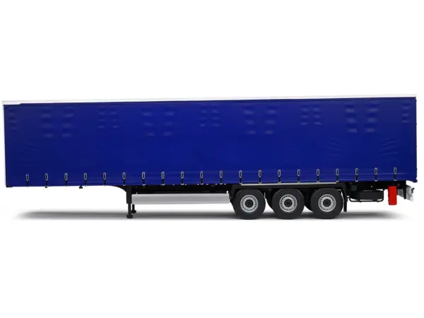 Tarpaulin Trailer Blue "Truck Edition" Series 1/24 Diecast Model Car by Solido #2