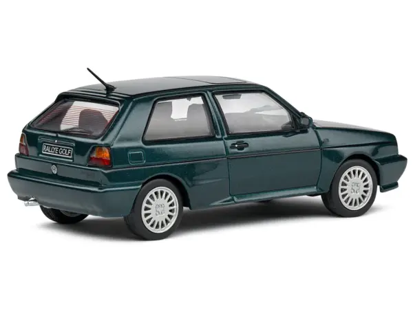 1989 Volkswagen Golf Rallye G60 Green Metallic 1/43 Diecast Model Car by Solido #3