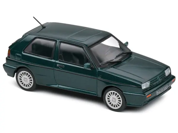 1989 Volkswagen Golf Rallye G60 Green Metallic 1/43 Diecast Model Car by Solido #4