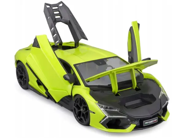 Lamborghini Revuelto Green Metallic "Special Edition" 1/18 Diecast Model Car by Maisto #2