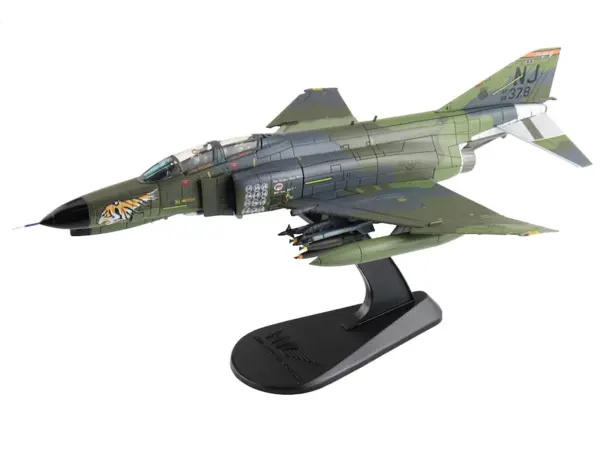 McDonnell Douglas F-4E Phantom II Fighter-Bomber Aircraft "108th Tactical Fighter Wing New Jersey" (1988) United States Air Force "Air Power Series" 1/72 Diecast Model by Hobby Master #3