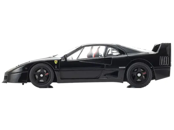 Ferrari F40 Black 1/18 Diecast Model Car by Kyosho #3
