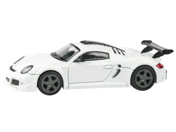 2012 RUF CTR3 Clubsport Grand Prix White 1/64 Diecast Model Car by Paragon Models #2