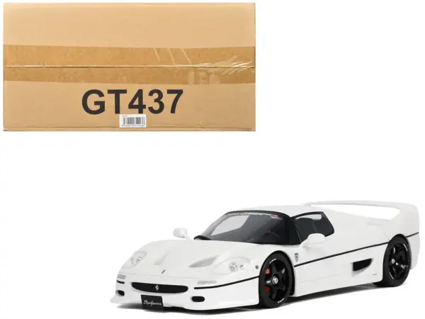 2013 LB-Works F50 White 1/18 Model Car by GT Spirit #1