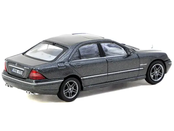 Mercedes-Benz S 65 AMG Tectite Gray Metallic "Global64" Series 1/64 Diecast Model by Tarmac Works #2